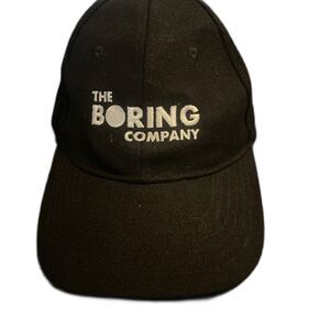 The Boring Company Hat, Authentic Apollo Elon Musk Tesla  Space X